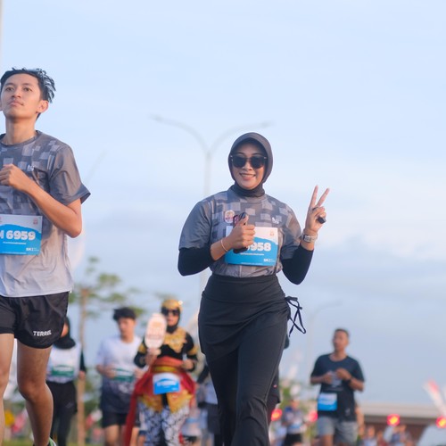 Race photo from KEDIRI HALF MARATHON 2026