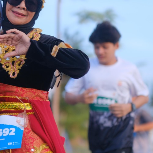 Race photo from KEDIRI HALF MARATHON 2026