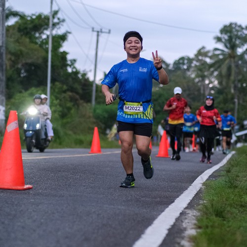 Race photo from Belitung Multisport Festival