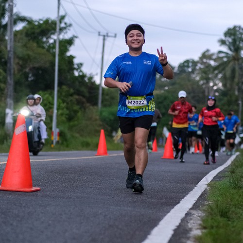 Race photo from Belitung Multisport Festival