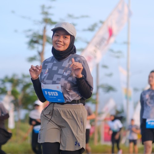 Race photo from KEDIRI HALF MARATHON 2026
