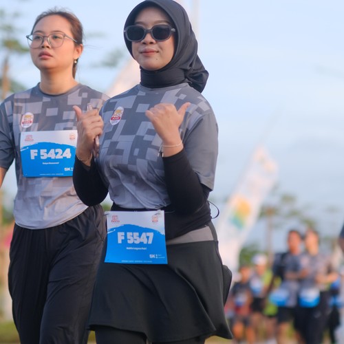 Race photo from KEDIRI HALF MARATHON 2026