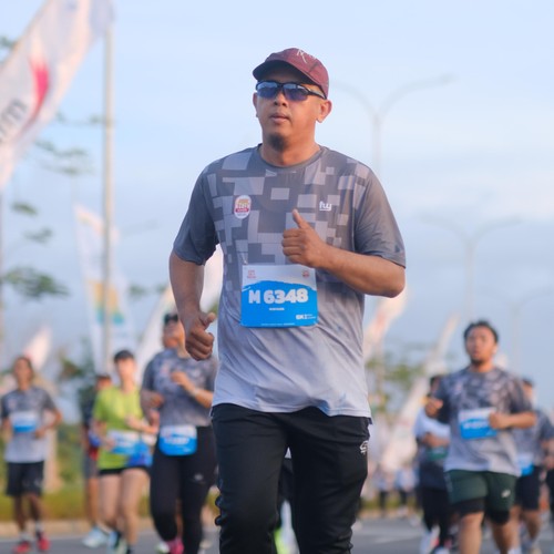 Race photo from KEDIRI HALF MARATHON 2026