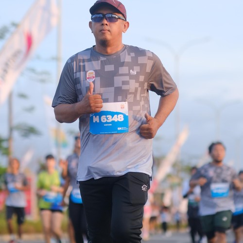 Race photo from KEDIRI HALF MARATHON 2026