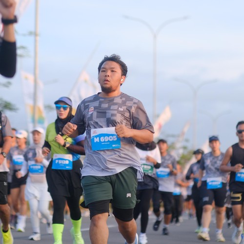 Race photo from KEDIRI HALF MARATHON 2026