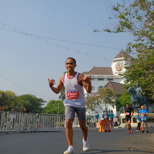 Race photo from SURABAYA ISOPLUS MARATHON 2026