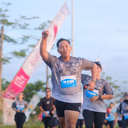 Race photo from KEDIRI HALF MARATHON 2026