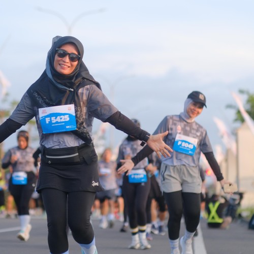 Race photo from KEDIRI HALF MARATHON 2026