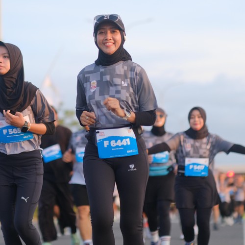 Race photo from KEDIRI HALF MARATHON 2026