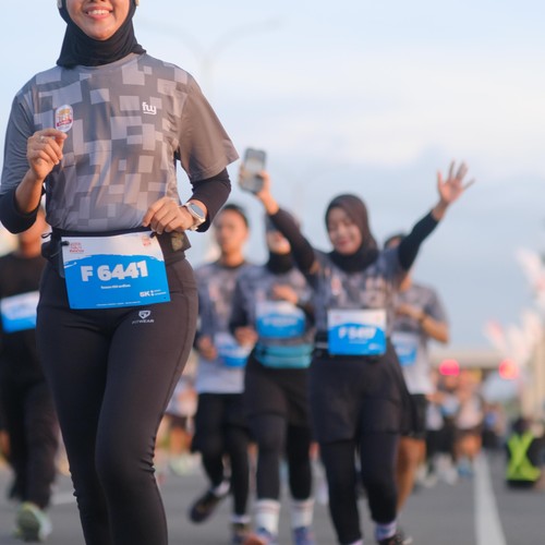 Race photo from KEDIRI HALF MARATHON 2026