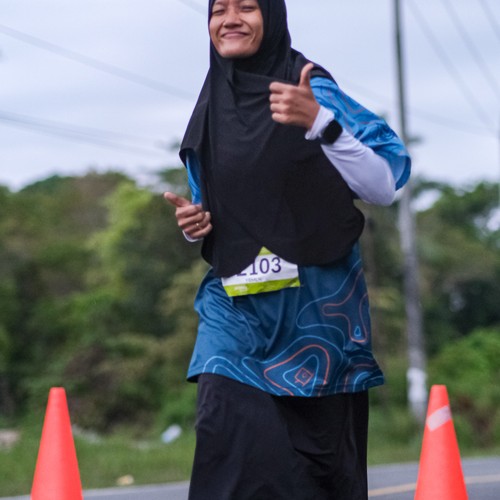 Race photo from Belitung Multisport Festival