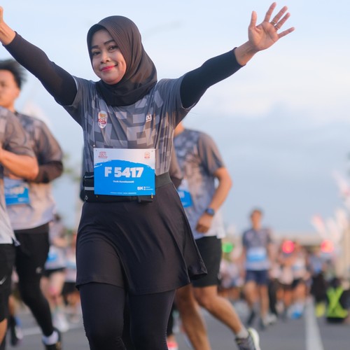 Race photo from KEDIRI HALF MARATHON 2026