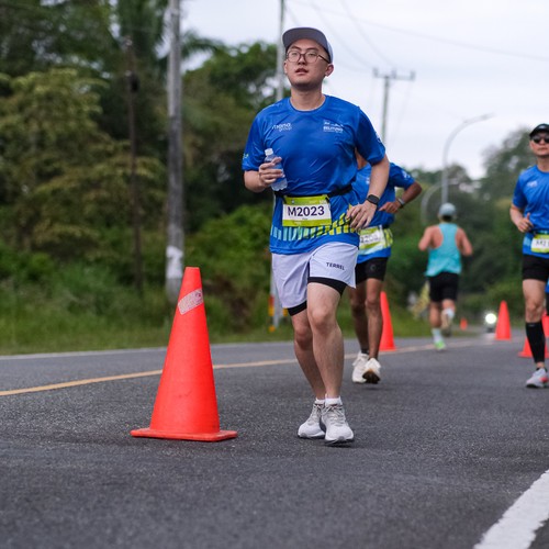 Race photo from Belitung Multisport Festival