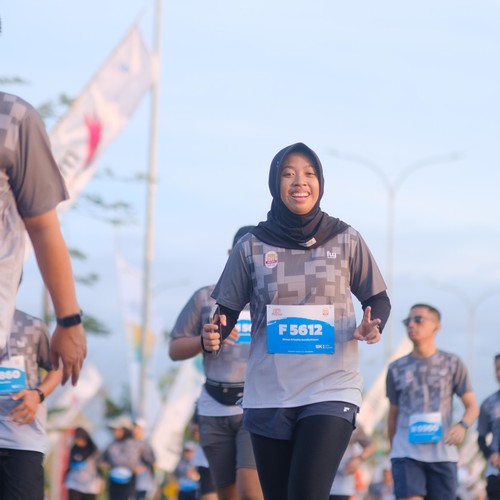 Race photo from KEDIRI HALF MARATHON 2026