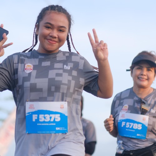 Race photo from KEDIRI HALF MARATHON 2026