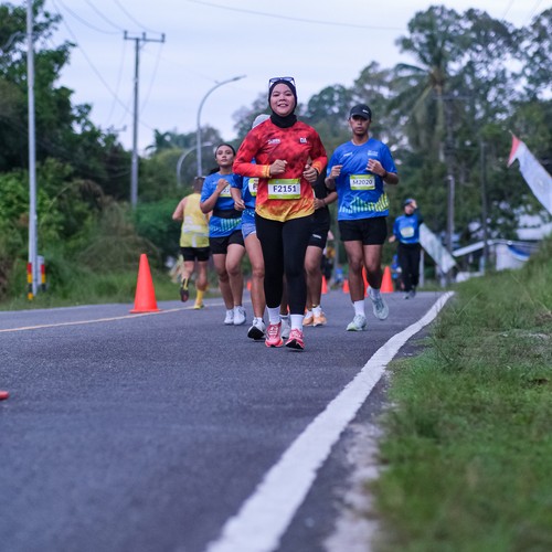 Race photo from Belitung Multisport Festival