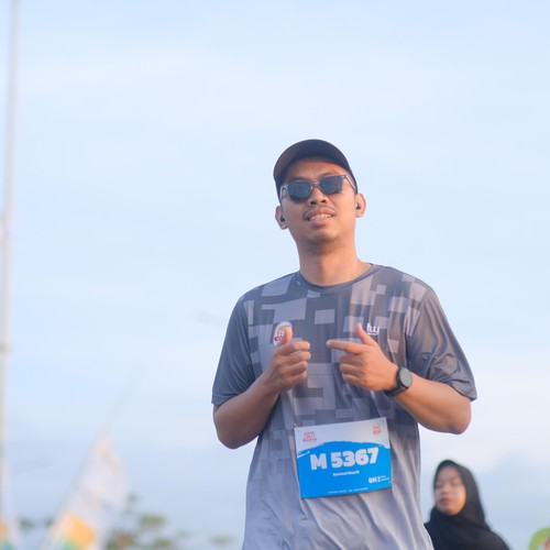 Race photo from KEDIRI HALF MARATHON 2026