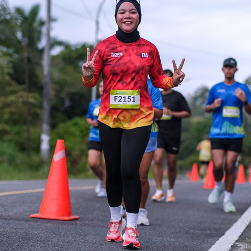 Race photo from Belitung Multisport Festival