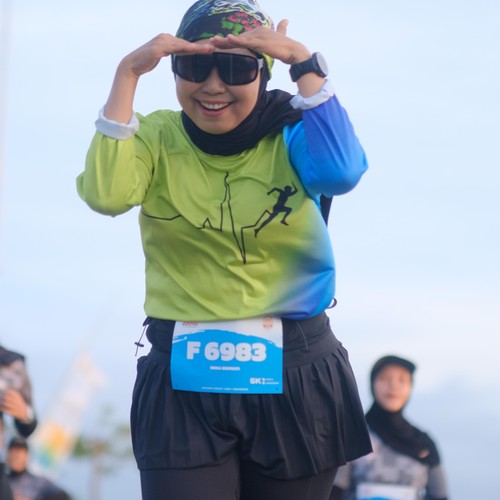 Race photo from KEDIRI HALF MARATHON 2026