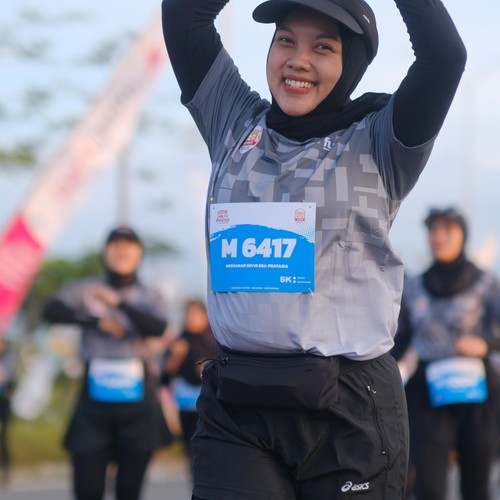 Race photo from KEDIRI HALF MARATHON 2026