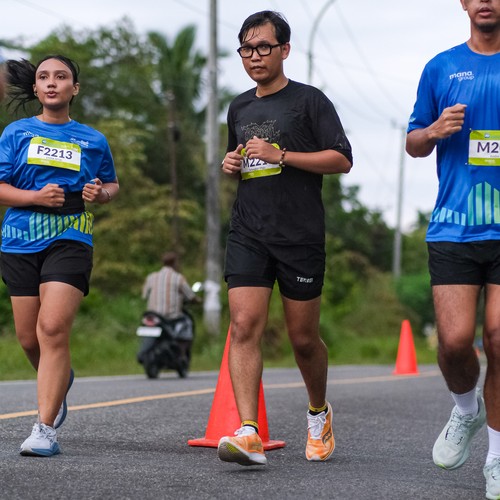 Race photo from Belitung Multisport Festival