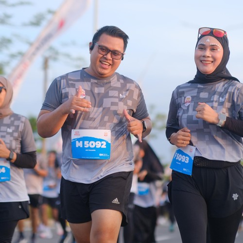 Race photo from KEDIRI HALF MARATHON 2026
