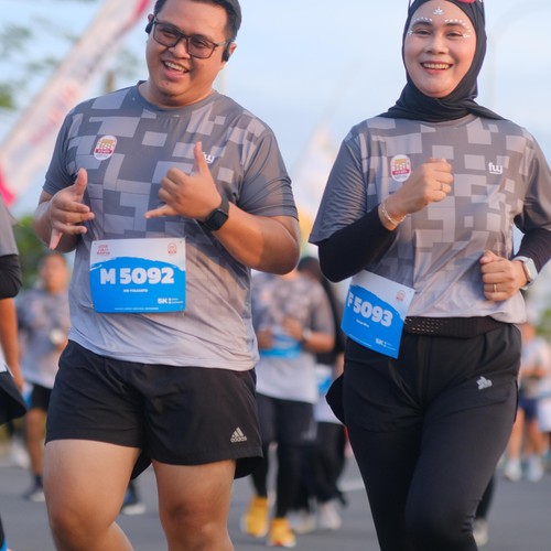 Race photo from KEDIRI HALF MARATHON 2026