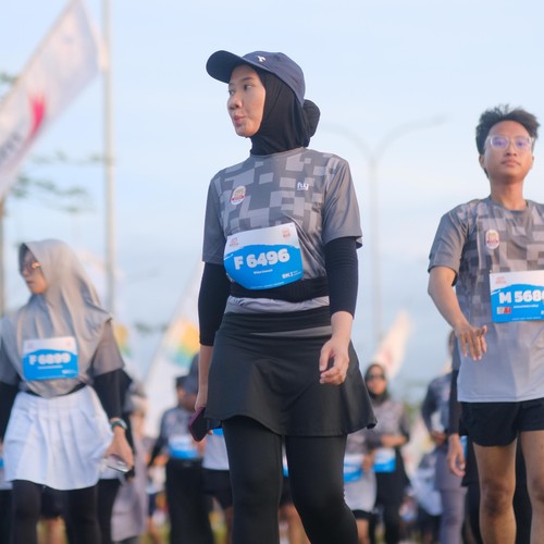 Race photo from KEDIRI HALF MARATHON 2026
