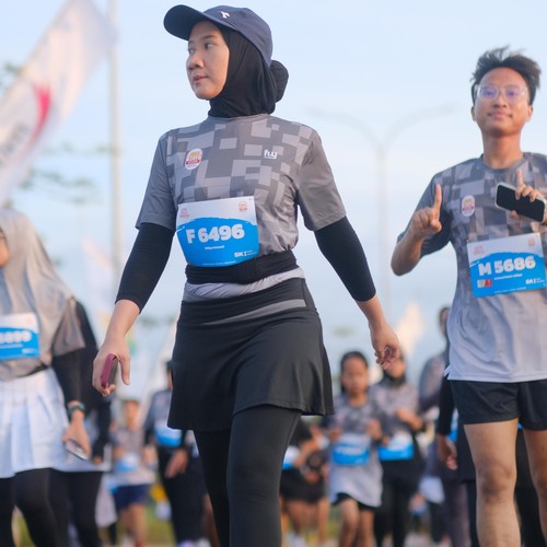 Race photo from KEDIRI HALF MARATHON 2026