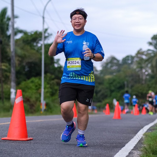 Race photo from Belitung Multisport Festival