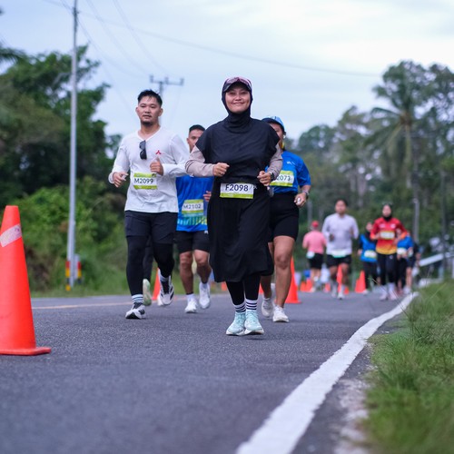 Race photo from Belitung Multisport Festival
