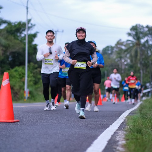 Race photo from Belitung Multisport Festival