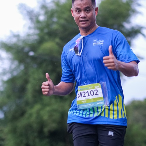 Race photo from Belitung Multisport Festival