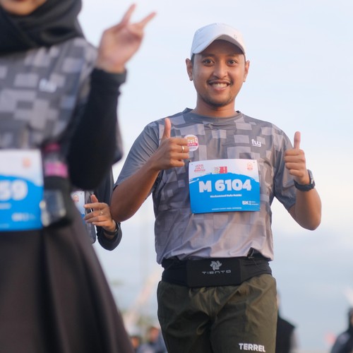 Race photo from KEDIRI HALF MARATHON 2026