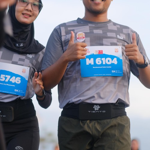 Race photo from KEDIRI HALF MARATHON 2026