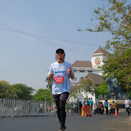 Race photo from SURABAYA ISOPLUS MARATHON 2026