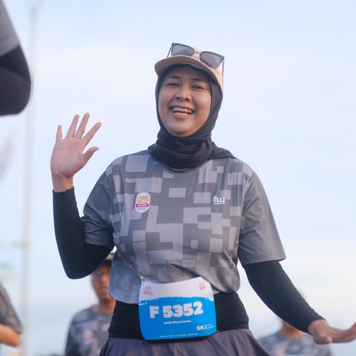 Race photo from KEDIRI HALF MARATHON 2026