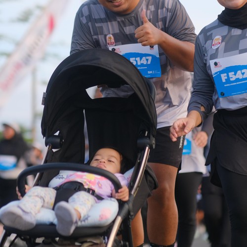 Race photo from KEDIRI HALF MARATHON 2026