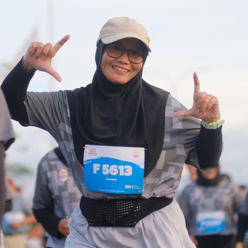 Race photo from KEDIRI HALF MARATHON 2026