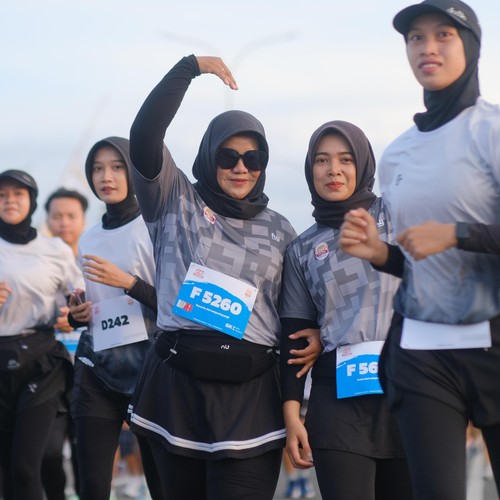 Race photo from KEDIRI HALF MARATHON 2026