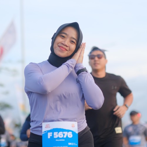 Race photo from KEDIRI HALF MARATHON 2026