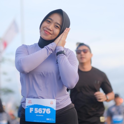 Race photo from KEDIRI HALF MARATHON 2026
