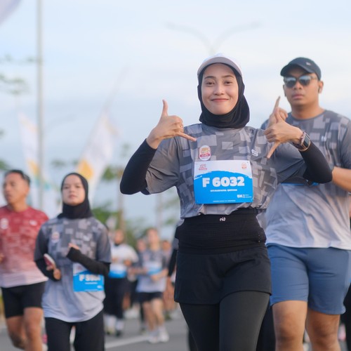 Race photo from KEDIRI HALF MARATHON 2026