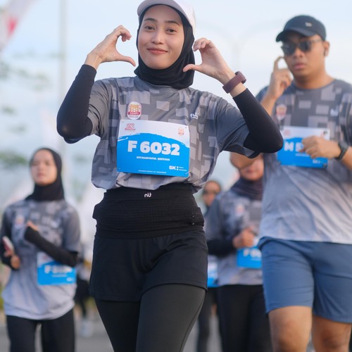 Race photo from KEDIRI HALF MARATHON 2026