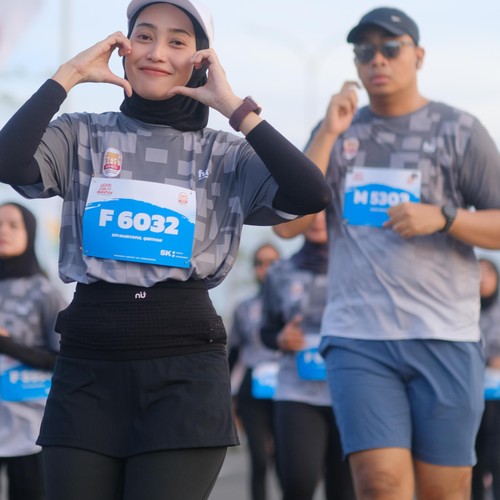 Race photo from KEDIRI HALF MARATHON 2026