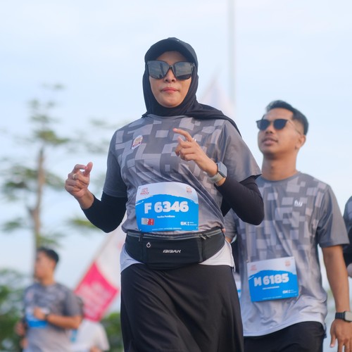 Race photo from KEDIRI HALF MARATHON 2026