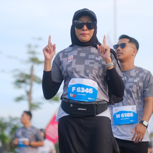 Race photo from KEDIRI HALF MARATHON 2026