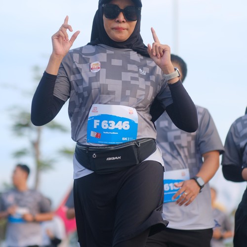 Race photo from KEDIRI HALF MARATHON 2026