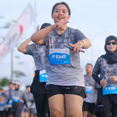 Race photo from KEDIRI HALF MARATHON 2026