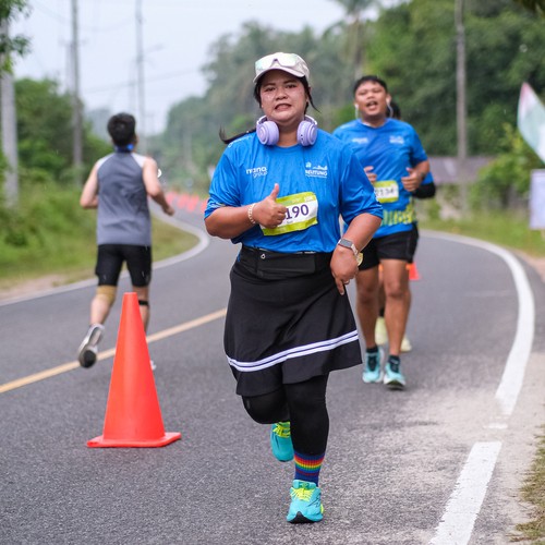 Race photo from Belitung Multisport Festival